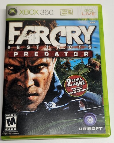 Far Cry Instincts Predator (Microsoft Xbo 2006)CIB w/ Insert Ubisoft Tested