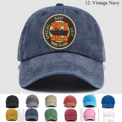 Customized Embroidered Hat Special Boat Unit 11 Mare Island 1, Trucker Hat, Gift