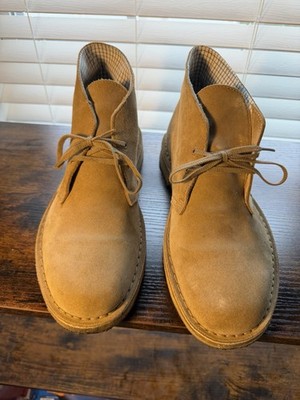 Clarks Originals Desert Sand Chukka Boots Sand Suede Men display picture 1