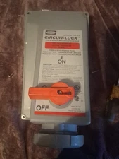 Hubbell Circuit-Lock Pin & Sleeve Mechanical Interlock, model number 460MI7W.