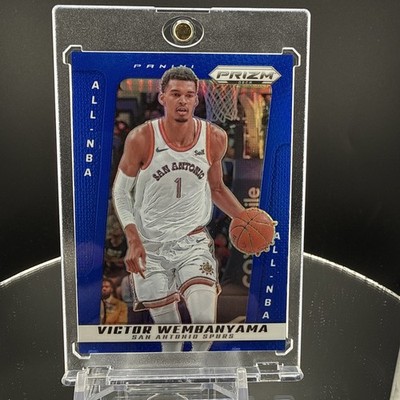 2024-25 Panini Prizm Deca Victor Wembanyama #285 ALL-NBA Blue #1 /149
