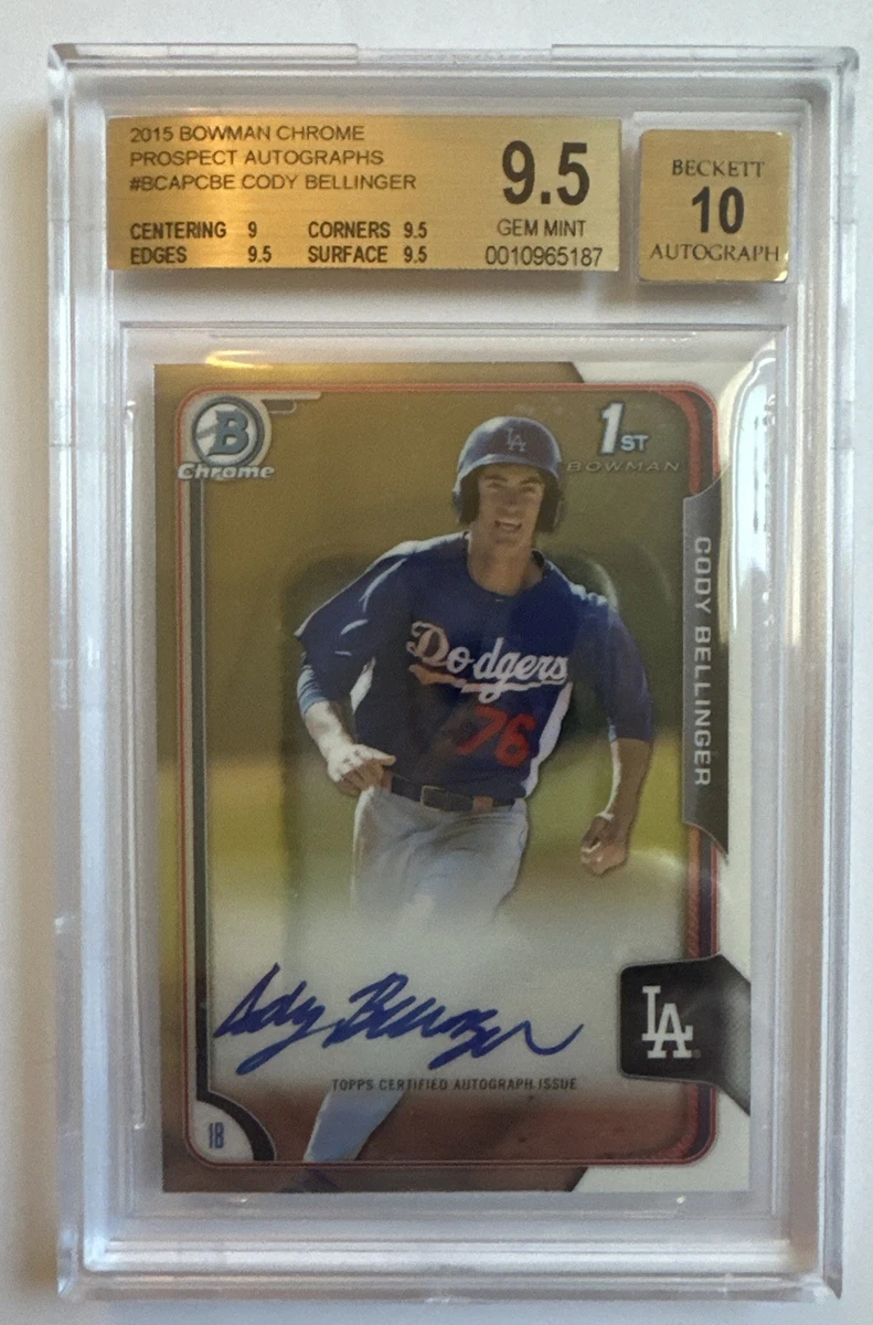 Cody Bellinger 10 Graded Baseball Sports Trading Cards