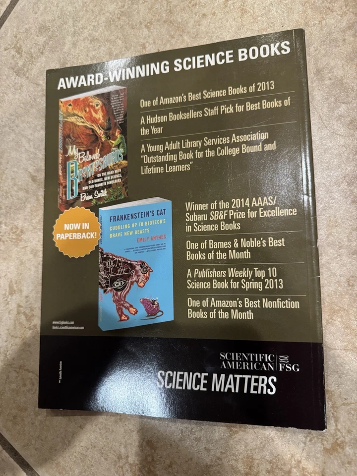 SCIENTIFIC AMERICAN SPECIAL COLLECTOR'S EDITION 2014, DINOSAURS! WHY THEY DIED Foto 4 de 4
