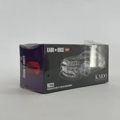 Kaido House x Mini GT Nissan Skyline GT-R R34 Kaido Works V1