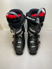 Mens Alpina XTrack 60 Black Red Ski Boots Siz...