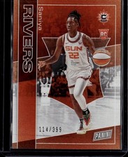 2025 Panini National Saniya Rivers RC6 #/399