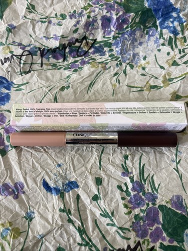 Clinique High Impact Shadow Play (04 Cafe Au Lait ).06 oz Eyeshadow+Definer NEW - Picture 3 of 5