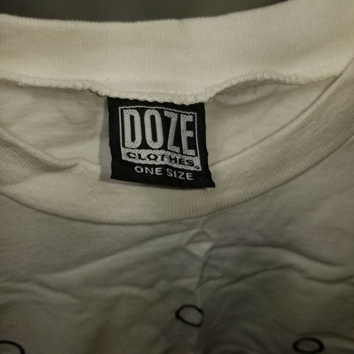 VTG 90s Doze Clothes Cool Cat Night Shirt Womens One Size Pajama Tee 1995 - Picture 5 of 12