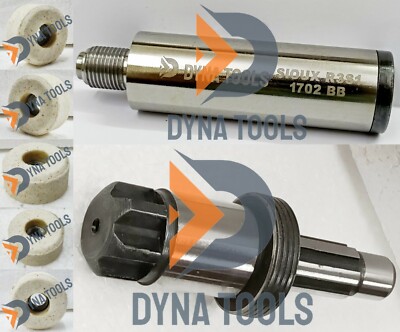 5x SIOUX VALVE SEAT GRINDER STONES, HOLDER & DRIVE BALL 11/16'' THREAD Final Cut