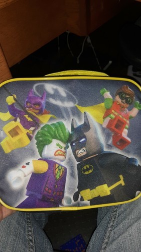 Lego Batman Lunch Pail, Figurine lot, + LEGOS!! (See description) - Picture 2 of 3