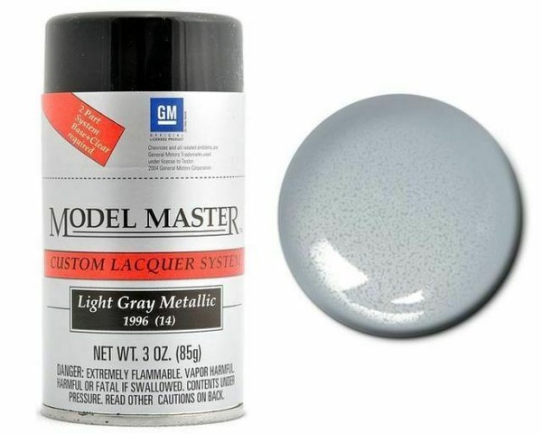 Testors Light Gray Metallic 3oz Lacquer Spray Paint 28126 Tes28126 for sale online | eBay