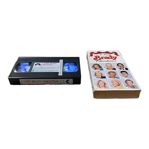 A Very Brady Christmas VHS Hi-Fi Rare 1992 Used With Original Box Box Has FLAWS - Picture 20 of 22