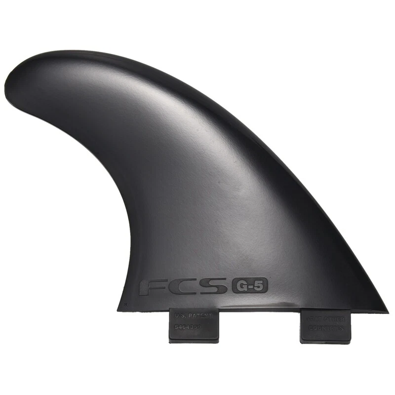 3Pcs Plastic Nylon Fiberglass Black for Surf Fins G5 Size Surf
