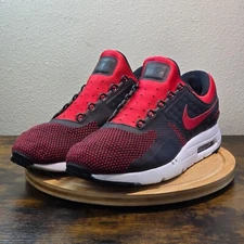 Nike Air Max Zero Essential Bred Men's Shoes Size 12 Red