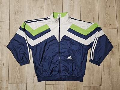 ADIDAS VINTAGE NEYLON JACKET Y2K 00s SOCCER TRAINING JACKET
