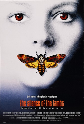 THE SILENCE OF THE LAMBS 1991 ORIGINAL OFFICIAL MOVIE PRINT PREMIUM POSTER - Picture 2 of 4