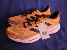 Size 8 - adidas SolarGlide 5 Flash Orange Turbo