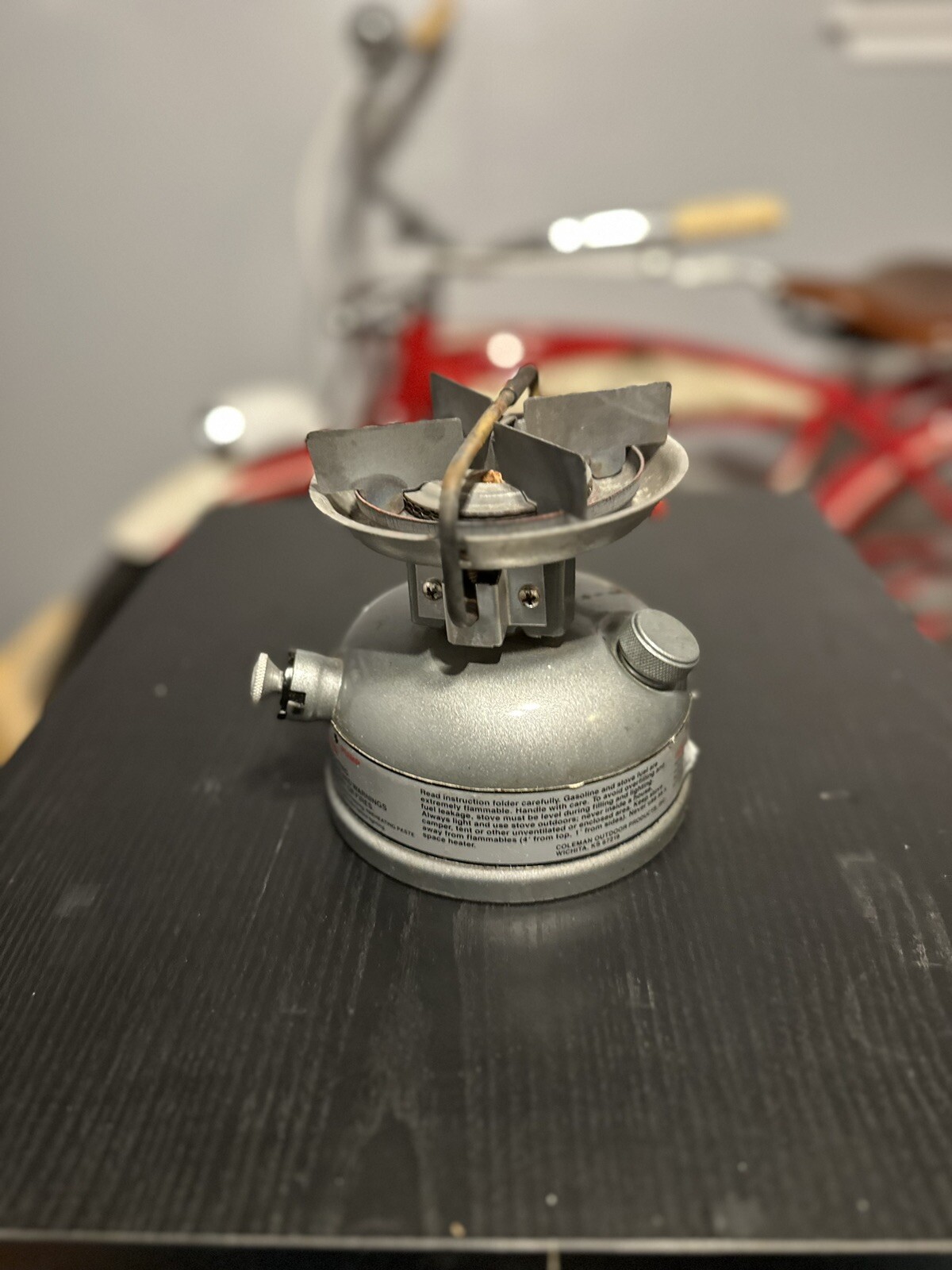 Coleman 533 Dual Fuel Single Burner Stove With Hard Case eBay