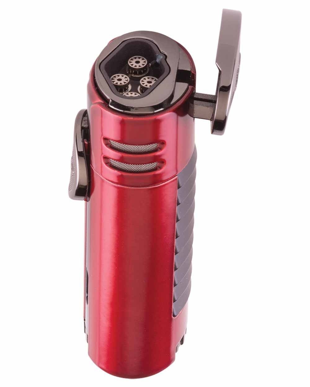 XiKAR 574TN HP4 Quad Flame Cigar Lighter Gift Box Warranty Sandstone