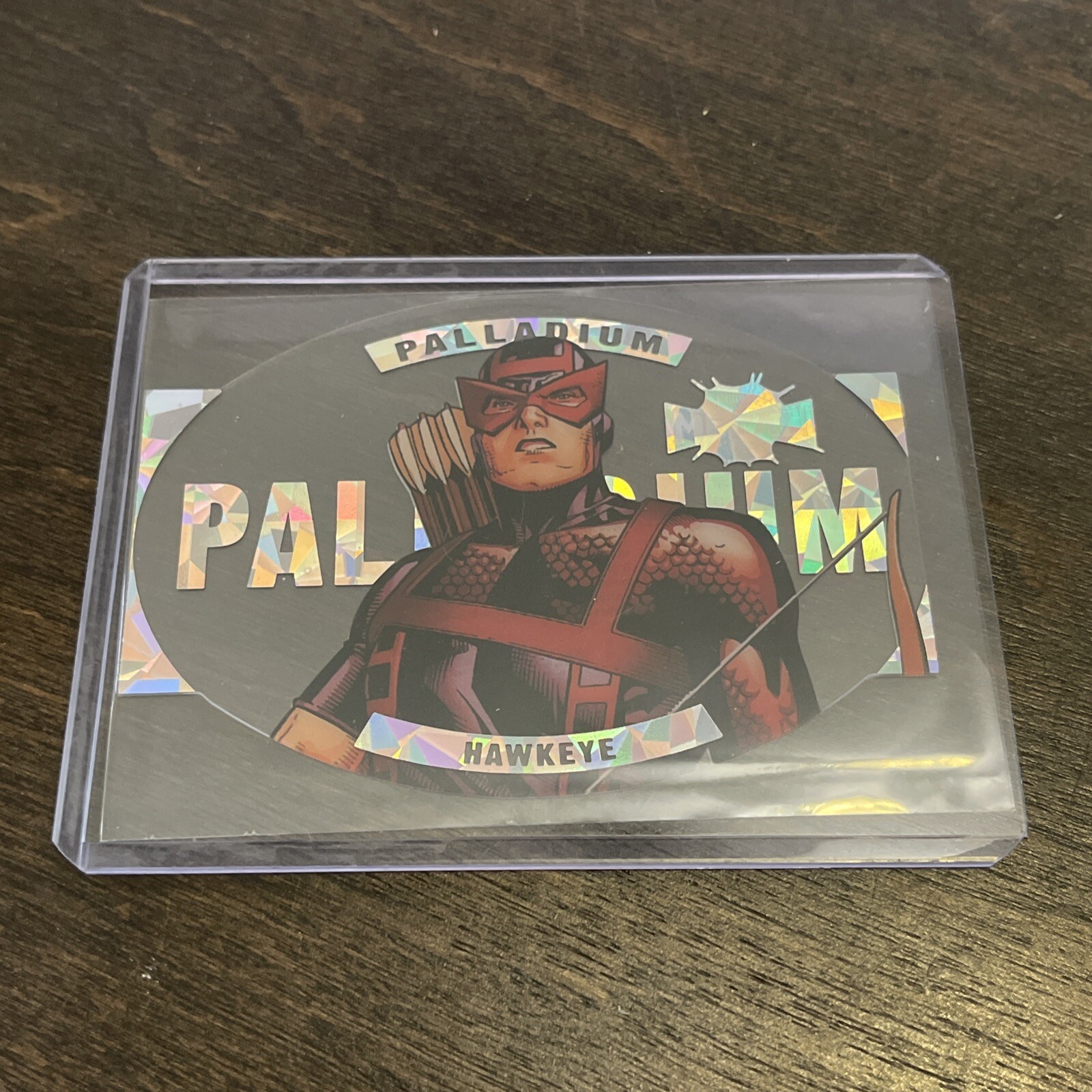 2021 Upper Deck Marvel Metal Universe Spider-Man Palladium #13 Hawkeye