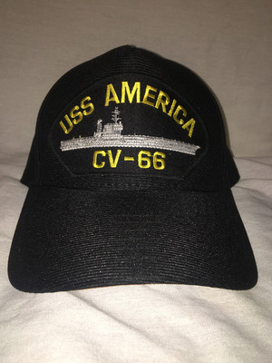 Uss America Cv 66 Military Hat Ebay