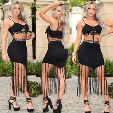 Brazilian Imported Two-Piece Dress👗 Stretchy Size M,L