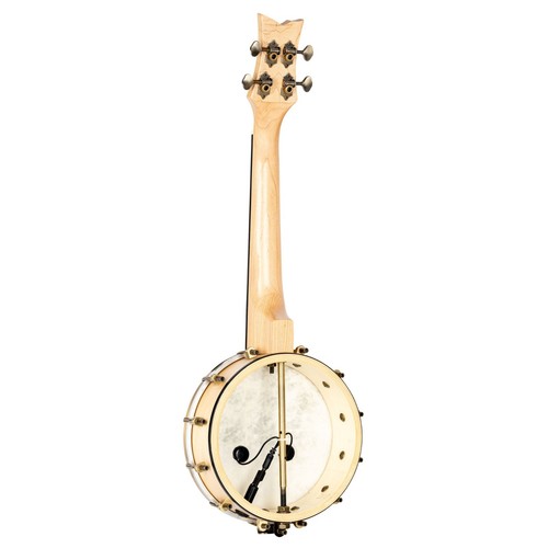 OUBJE90-MA Ortega Banjolele Series Concert Ukulele 4 String - Maple Natural + - Picture 2 of 5