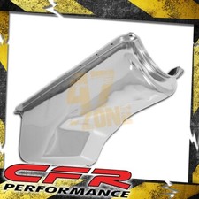 For 1970-82 Ford Small Block 351c-351m-400 Stock Capacity Oil Pan - Chrome