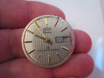 VINTAGE SEIKO ELECTRA WATCH MOVEMENT PART 23j NOT WORKING FOR PARTS  BBA-2