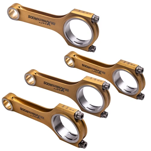 Titanized Connecting Rod Rods For Opel Calibra 2.0L C20xe C20LET Z20LET 143mm