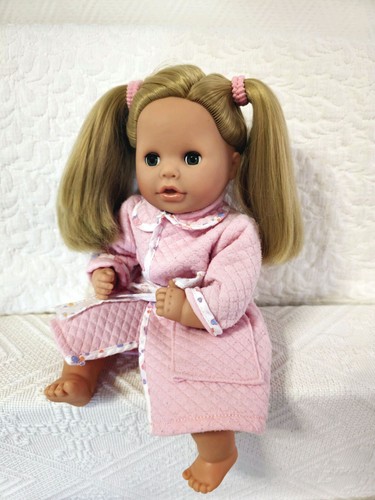 Götz Puppe 33 cm blond Muffin Cosy Aquini 2016 Baby Girl mit viel Zubehör Doll - Bild 10 von 24