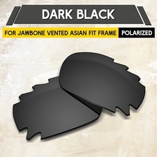 1.5MM POLARIZED Replacement Lenses for Oakley Jawbone Vented AF 62mm, Black