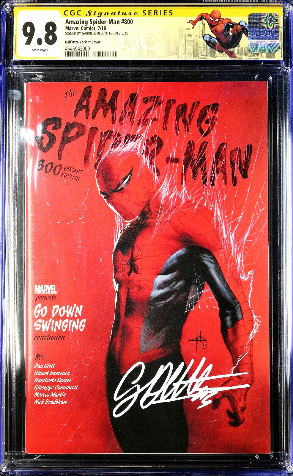 アメコミリーフ ASM Annual #1 Dell'Otto CGC 9.8