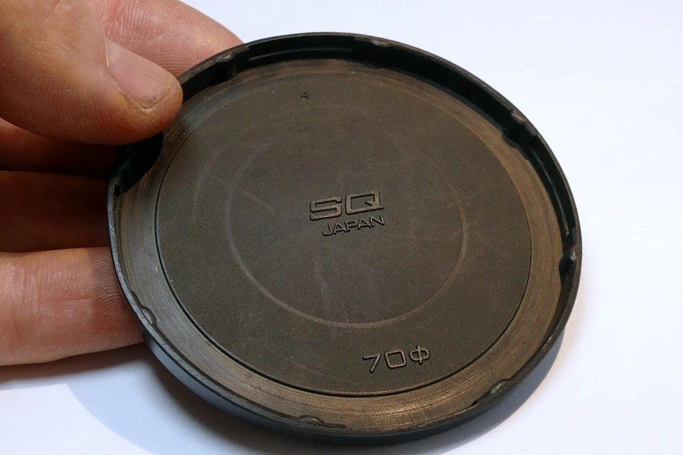 Bronica 70mm OD Front Lens Cap cover slip on for SQ 6X6 65mm f4 80mm f2.8 - Image 4 of 4