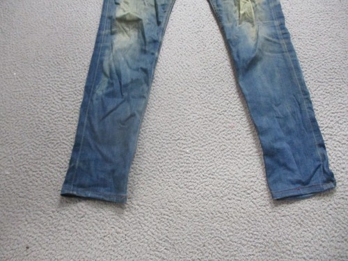 Diesel Jeans Mens 28 32 Gray Denim Tepphar Slim Carrot Stretch DNA Fade - Picture 3 of 15
