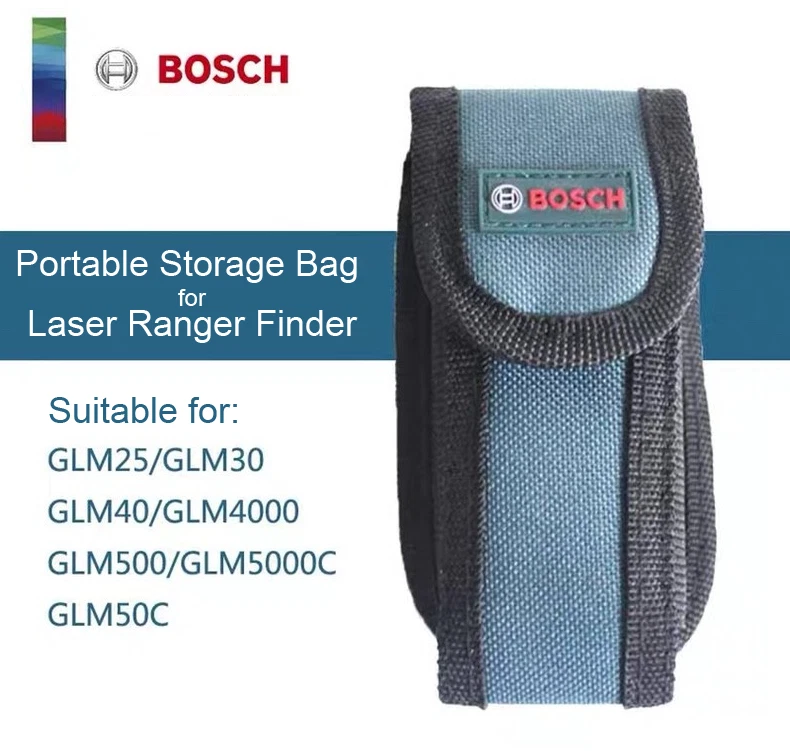 Bosch Case Pouch Tool Bag for GLM40 GLM500 GLM4000 Laser Distance Tape Measure - Image 3 of 4