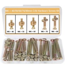 Crib Screws Hardware Replacement Kit   12set 12 sets