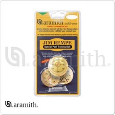 Jim Rempe Training Pool Cue Ball Pool Balls by Aramith w/ FREE Shipping