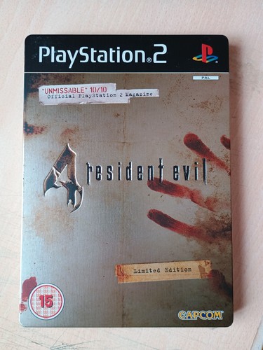 Resident Evil 4 Limited Edition. PAL UK y completo-Playstation 2-PS2-Sony-Capcom - Imagen 2 de 14