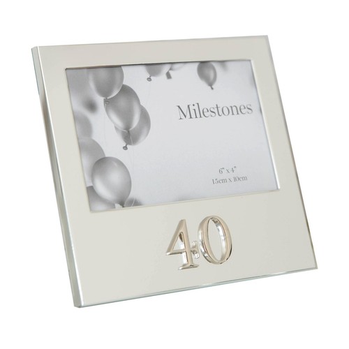 Set Accessori Foto 40° Compleanno - Cornice Gonfiabile E 34 Oggetti Scena Per Feste E Booth - Foto 2