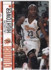 2013 Rittenhouse WNBA Card #17 - Allison Hightower - Connecticut Sun
