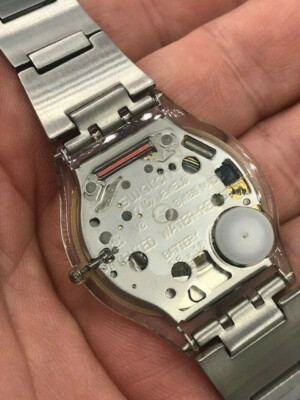 Swatch Skin Watch Flatteuse SFK121 Good Condition Working  display picture 1