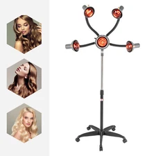 5 Head Infrared Light Heat Therapy Styling Salon Hair Perming Dyeing Machine