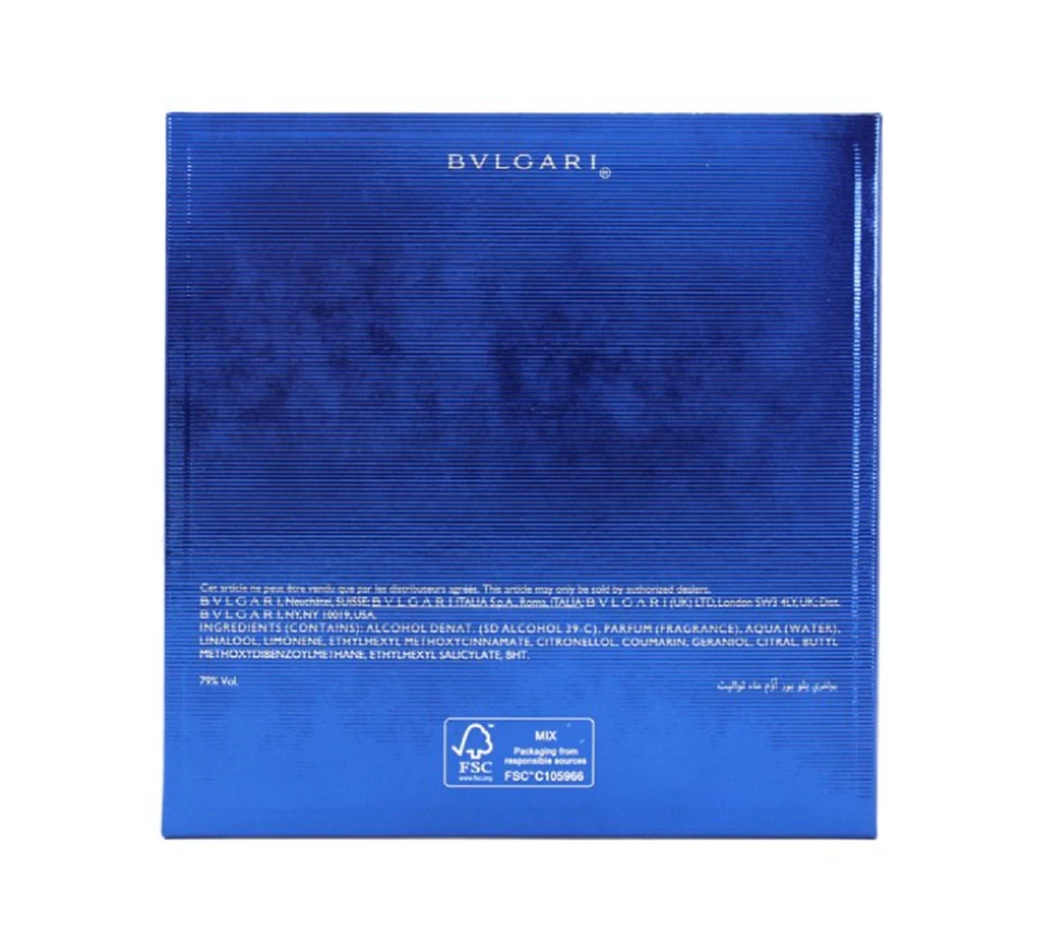 BLV pour Homme Perfume Eau de Toilette para Hombre 3.4 OZ/100ml Nuevo En Caja Foto 3 de 4