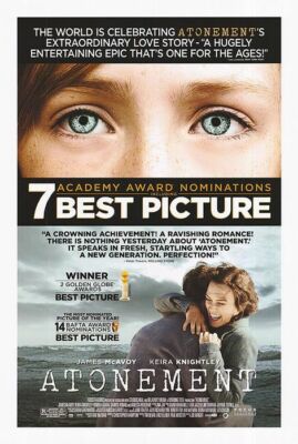 Atonement Single Sided Original Mini Movie Poster 2007 Regular Style B Mini