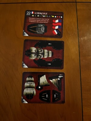 Pirates Wizkids CSG Pocketmodel L HERCULE Crimson Coast