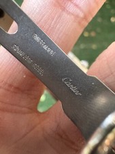 Cartier W5200028 3800 Tank Solo Stainless Steel XL White Dial! 3