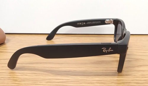 Gafas inteligentes polarizadas Ray-Ban Meta Wayfarer AI (RW4008, negras) - Función completa - Imagen 9 de 11