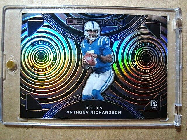 2023 Anthony Richardson Obsidian Rookie Silver Tunnel Vision RC /135 MINT 🔥🔥🔥