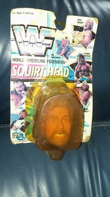 1990 WWF Squirt Head Ted DiBiase Million Dollar Man Wrestling original pack rare